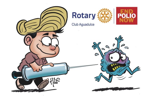 &nbsp;Hildebrando 'Hilde' Sucre y Félix Barrios se han sumado a la campaña “Fin a la polio”&nbsp;