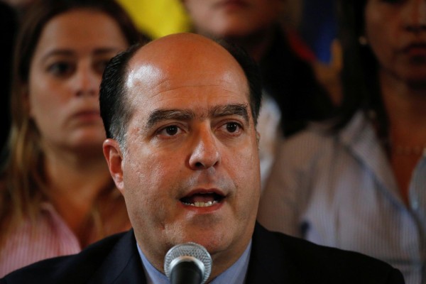El presidente de la Asamblea Nacional venezolana, Julio Borges.