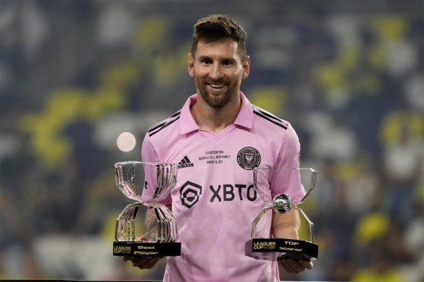 El delantero del Inter Miami, Lionel Messi.
