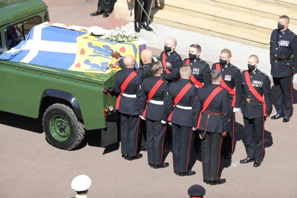 Cortejo fúnebre de Felipe, duque de Edimburgo