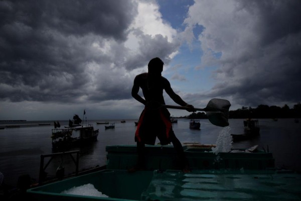 La pesca en el barrio El Chorrillo de Ciudad de Panam&aacute;