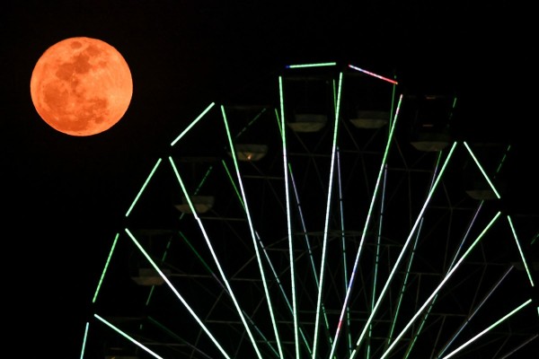 Superluna azul en imágenes, volverá a ocurrir en el 2037