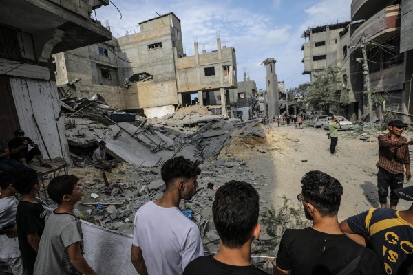 Palestina en escrombros debido a la guerra entre Israel y la organización Hamás.