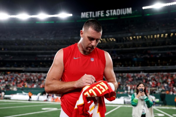 Kelce ha visto cómo se disparaban sus seguidores en las redes sociales.
