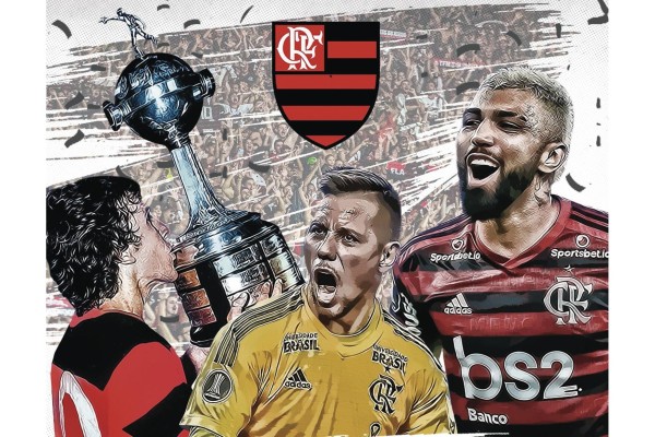 Flamengo obtuvo la Copa en 1981 teniendo como referente a Arthur Antunes Coimbra 'Zico', hoy destacan el portero Diego Alves y Gabriel Barbosa 'Gabigol', 7 goles en la Copa.