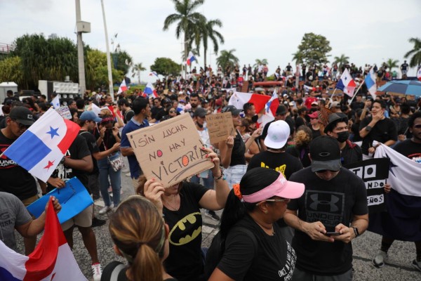 Protestas en Panamá: No nos vamos a rendir, dicen manifestantes