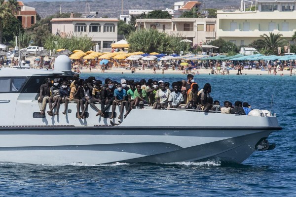 Migración en Italia