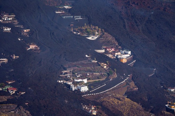 El volcán de La Palma en su quinto día de actividad