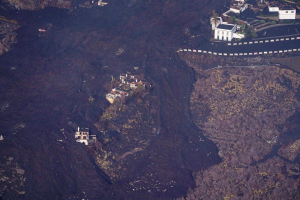 El volcán de La Palma en su quinto día de actividad
