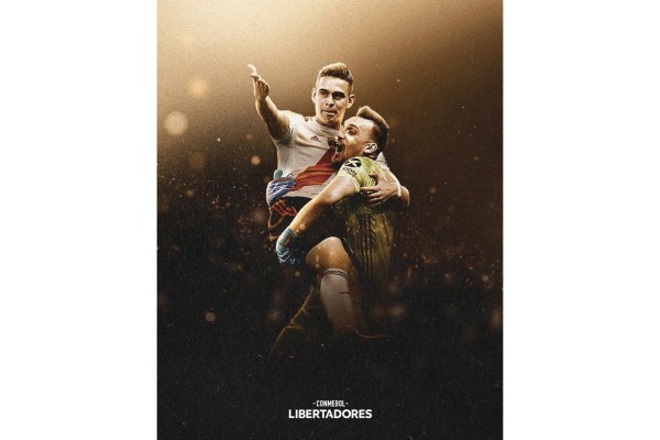 El arquero Franco Armani, el cerrojo del conjunto 'millonario', con dos Libertadores ganadas (A. Nacional 2016 y River Plate 2018), y Santos Borré una pieza esencial en el ataque.