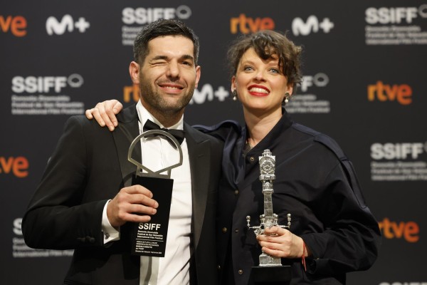 María Alché y Benjamín Naishtat directores de la película argentina 'Puan'.