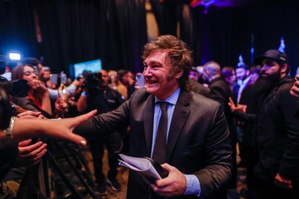 El presidente electo de Argentina, Javier Milei, en una fotografía de archivo.