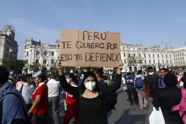 La ‘generación del Bicentenario’ en Perú tumba a Merino
