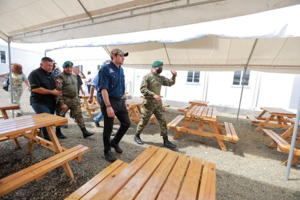 Vicepresidente Carrizo Jaén participó del acto de inauguración de la estación temporal de recepción migratoria en Darién, realizado el pasado 25 de noviembre.