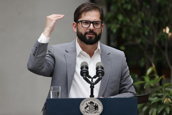 El presidente de Chile, Gabriel Boric, en una fotografía de archivo.