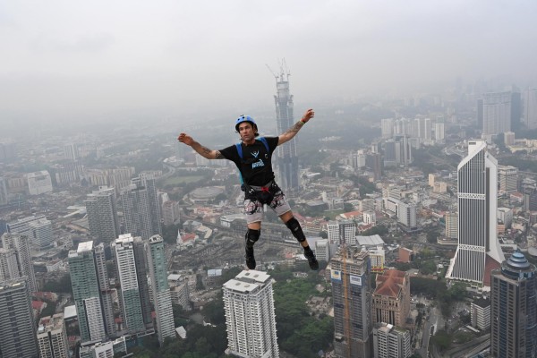Lanzarse al vac&iacute;o por deporte