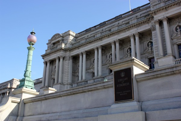La fachada de la Biblioteca del Congreso de Estados Unidos en Washington, en una fotografía de archivo.