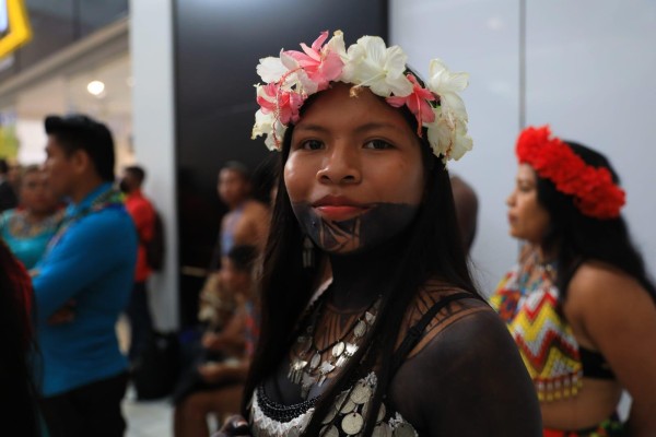 Mujeres indígenas exponen en el Museo Itinerante de la Nahua