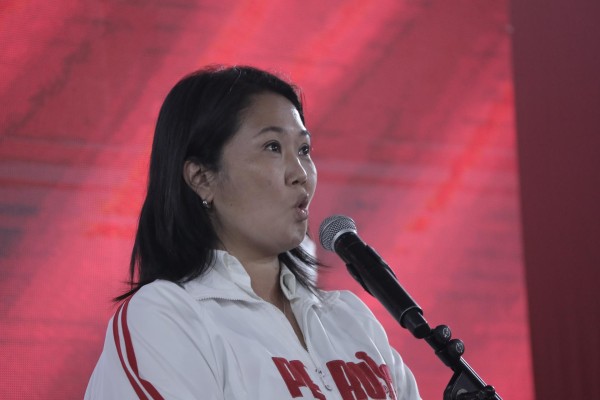La política peruana Keiko Fujimori.