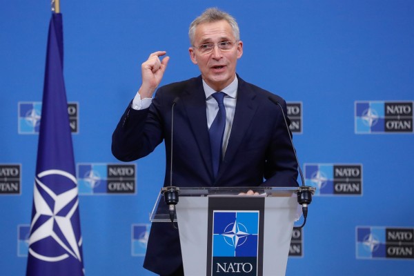 El secretario general de la OTAN Jens Stoltenberg