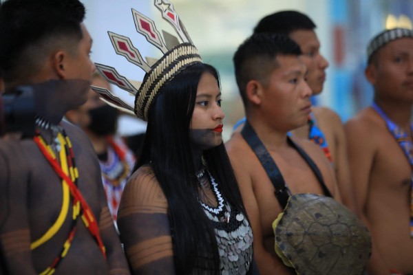 Mujeres indígenas exponen en el Museo Itinerante de la Nahua