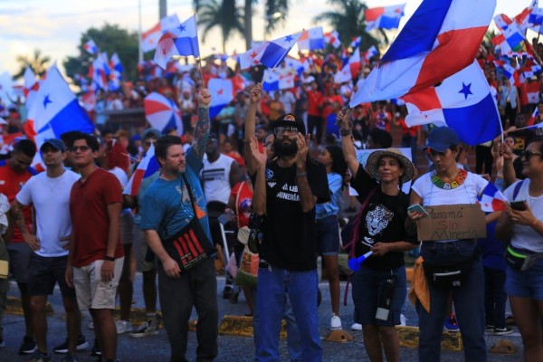 Desde hace 19 días se registran protestas contra el contrato con Minera Panamá.