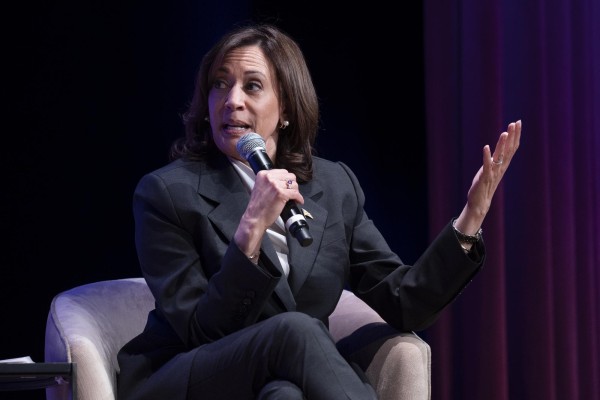 La vicepresidenta de Estados Unidos, Kamala Harris.
