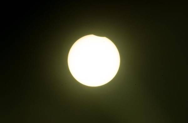 Así se apreció el eclipse solar que oscureció el cielo de Suramérica