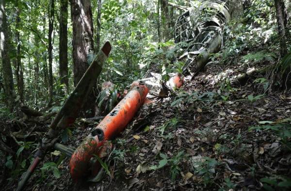 EE.UU. investiga restos de aeronaves en Darién, un enigma de la selva panameña