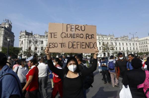 La ‘generación del Bicentenario’ en Perú tumba a Merino
