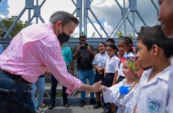 Cortizo ofreció sus declaraciones en su gira de trabajo en la provincia de Coclé.