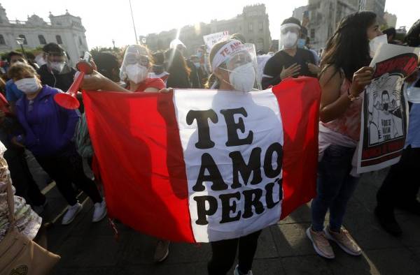 La ‘generación del Bicentenario’ en Perú tumba a Merino