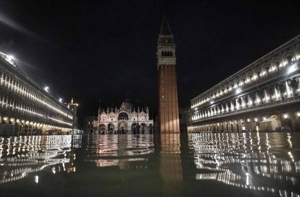 Venecia enfrenta la peor inundaci&oacute;n de los &uacute;ltimos 50 a&ntilde;os