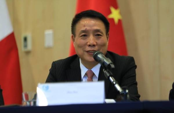 Zhu Rui, ministro adjunto del Departamento Internacional del Comité Central del PCCh.