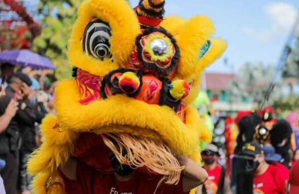 Comunidad china en Panamá celebra el Año Nuevo Chino.