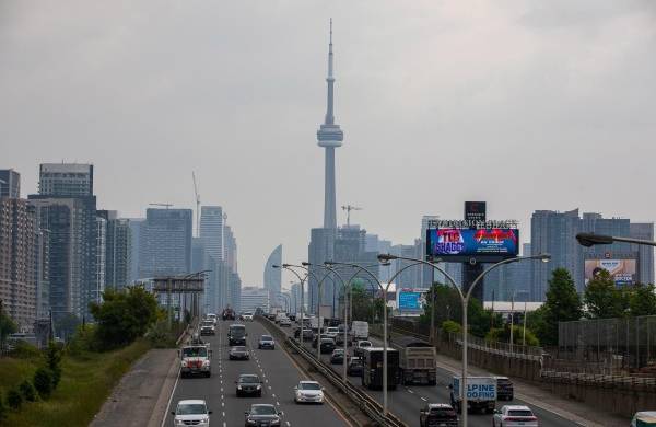Un vista de la ciudad de Toronto, en una fotografía de archivo.