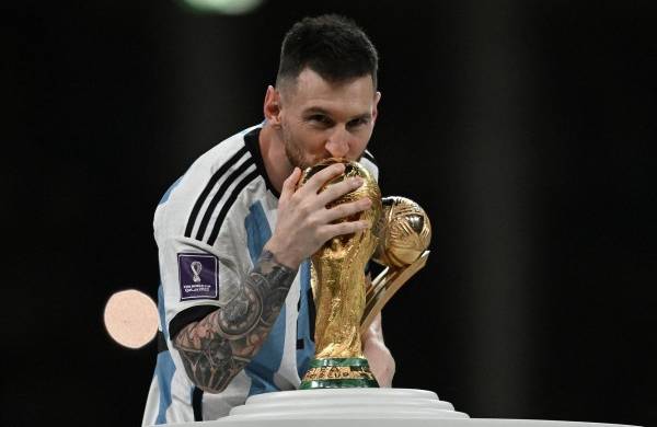 (El capitán de la selección argentina, Lionel Messi, al concluir el Mundial de Catar.