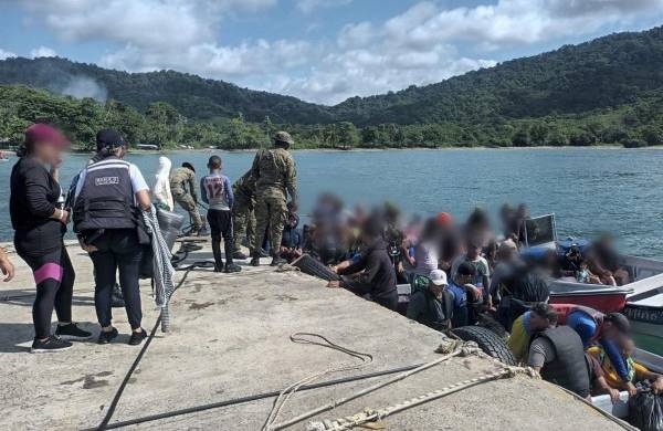 El Senafront rescató a 150 migrantes que eran trasladados en diversas embarcaciones por la región indígena de Guna Yala.