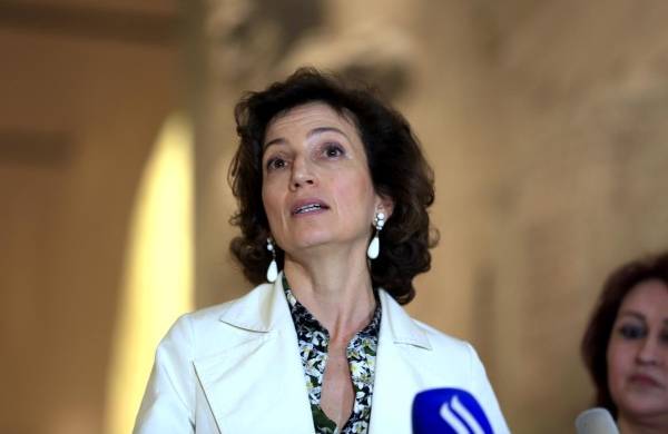 La directora general de la Unesco, Audrey Azoulay