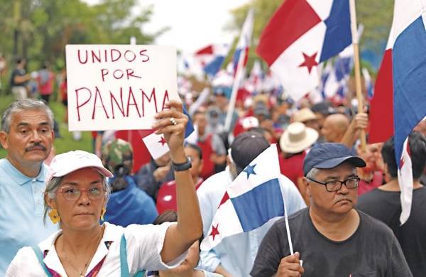 Las manifestaciones en Panamá continuaron ayer con protestas en varias ciudades del país.