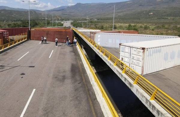 Imagen de archivo de la frontera entre Colombia y Venezuela.