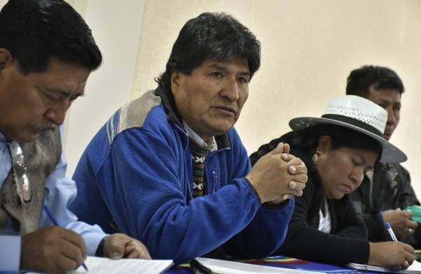El ex presidente de Bolivia, Evo Morales , en una fotografía de archivo.