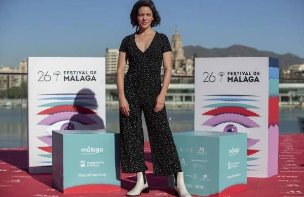 La directora Kattia G. Zúñiga presenta su película Las hijas en el XXVI Festival de Cine en Español de Málaga.