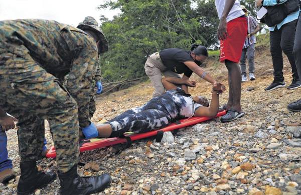Este año, 619 personas fueron rescatadas durante su trayecto por la selva de Darién.