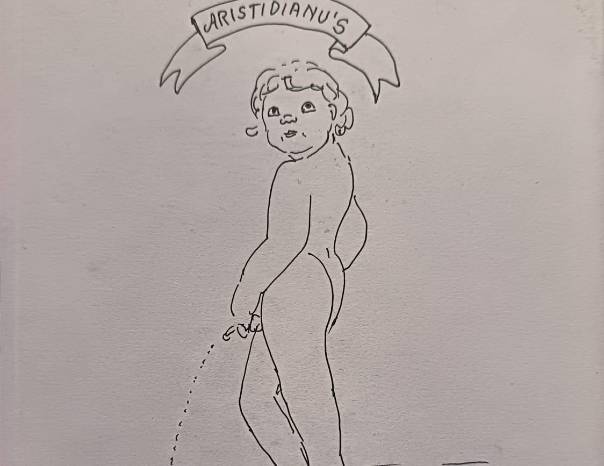 Una imagen en el fondo de los recuerdos que nos retrata, un niño orinando en una playa dentro del mar, su padre que mira la escena y para salir del bochorno dice en voz alta: “todo hace... y todo sirve”.