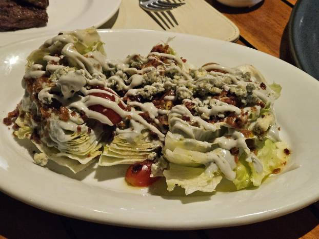 Wedge salad.
