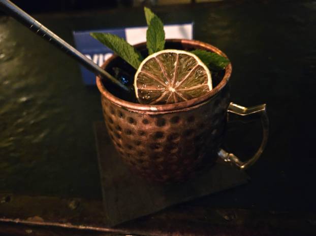 Coctel Mandinga Mule.