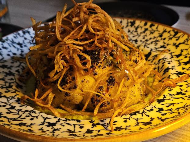 Coliflor al josper.