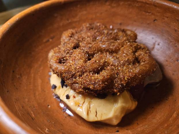 Churro de tomate.