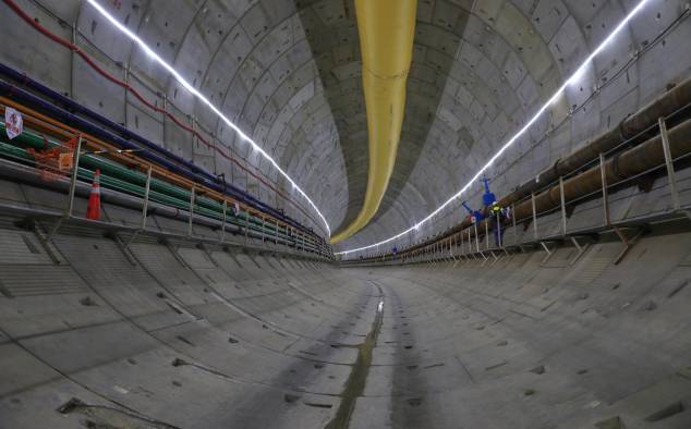 El túnel de la línea 3 del Metro de Panamá tiene una longitud de 4.5 kilómetros.